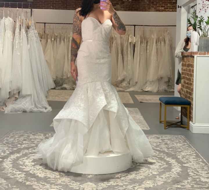 i picked up my dress! - 2