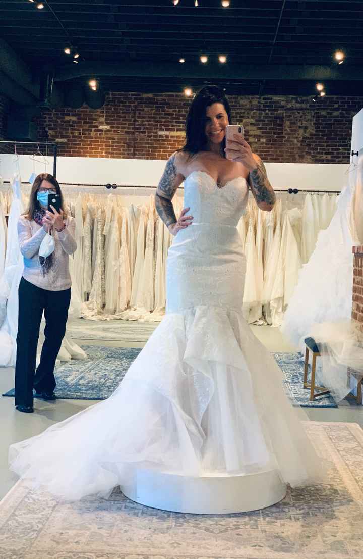 Brides that have some fitting appointments…how did it go? - 1