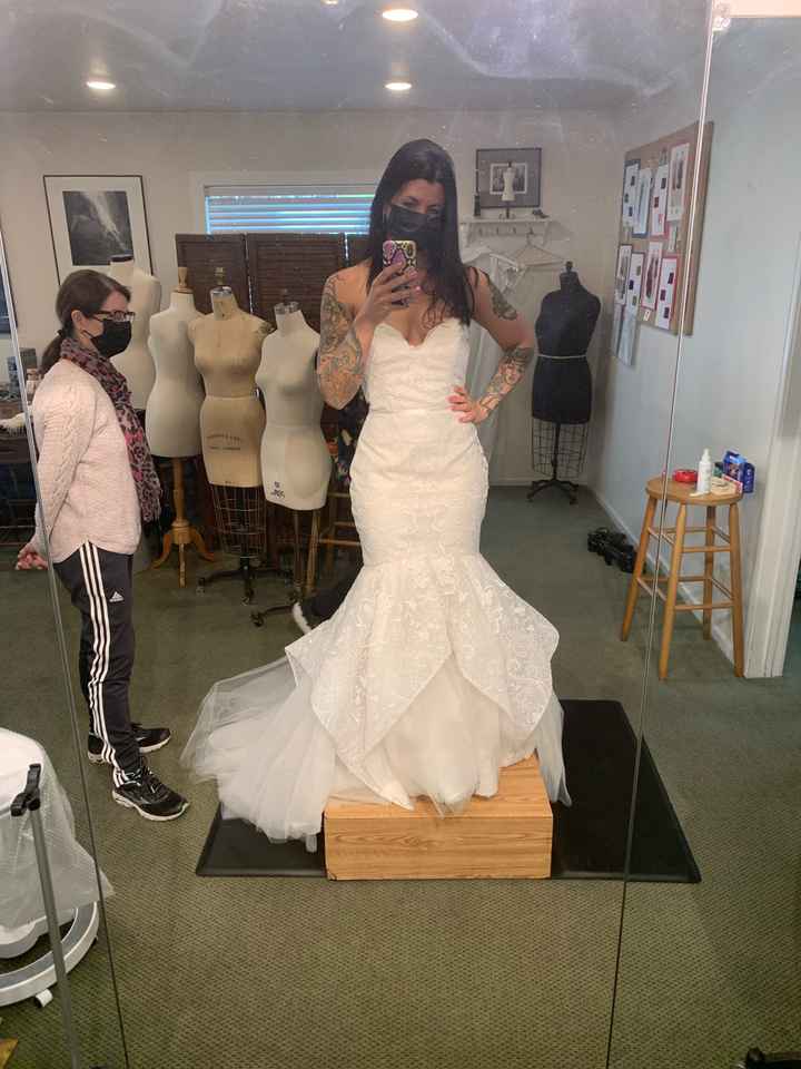 3Rd dress fitting in the books! - 6