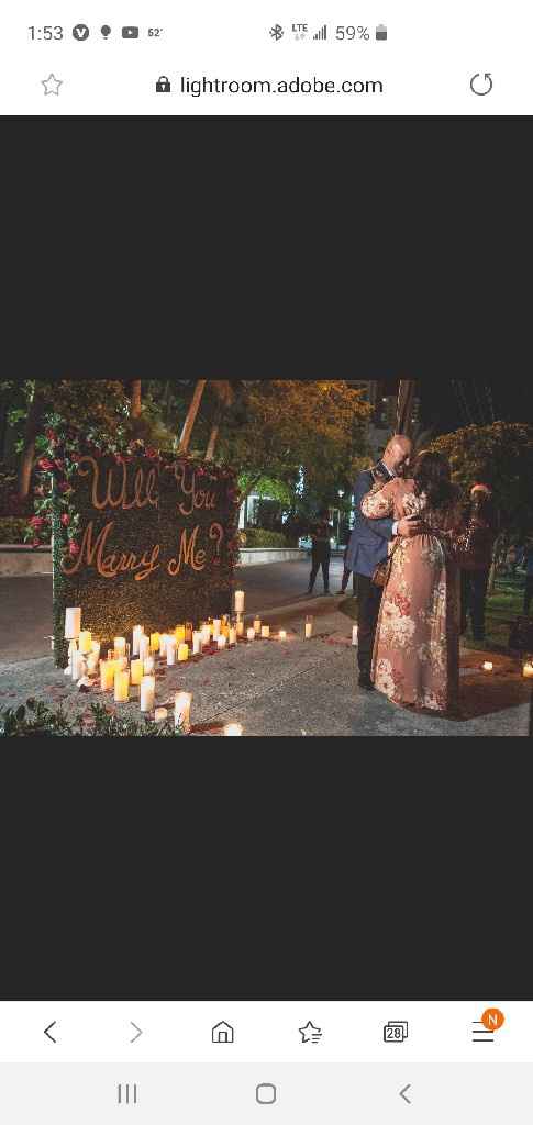 Was your proposal a total surprise? 💍 Or did you see it coming?? - 1