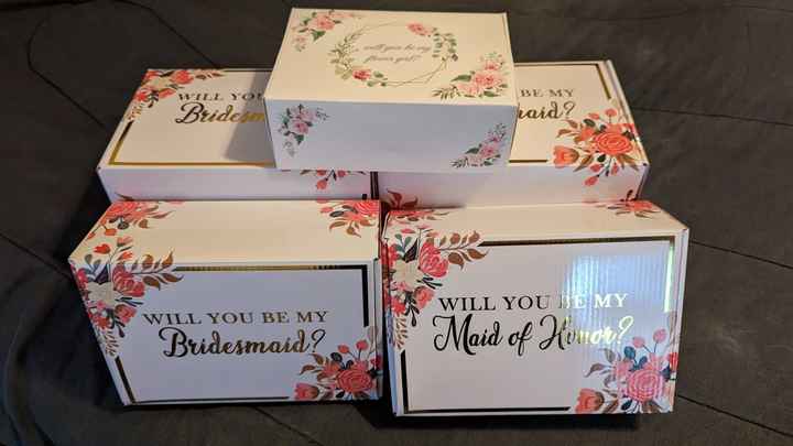 How Did You Ask Your Wedding Party? - 1