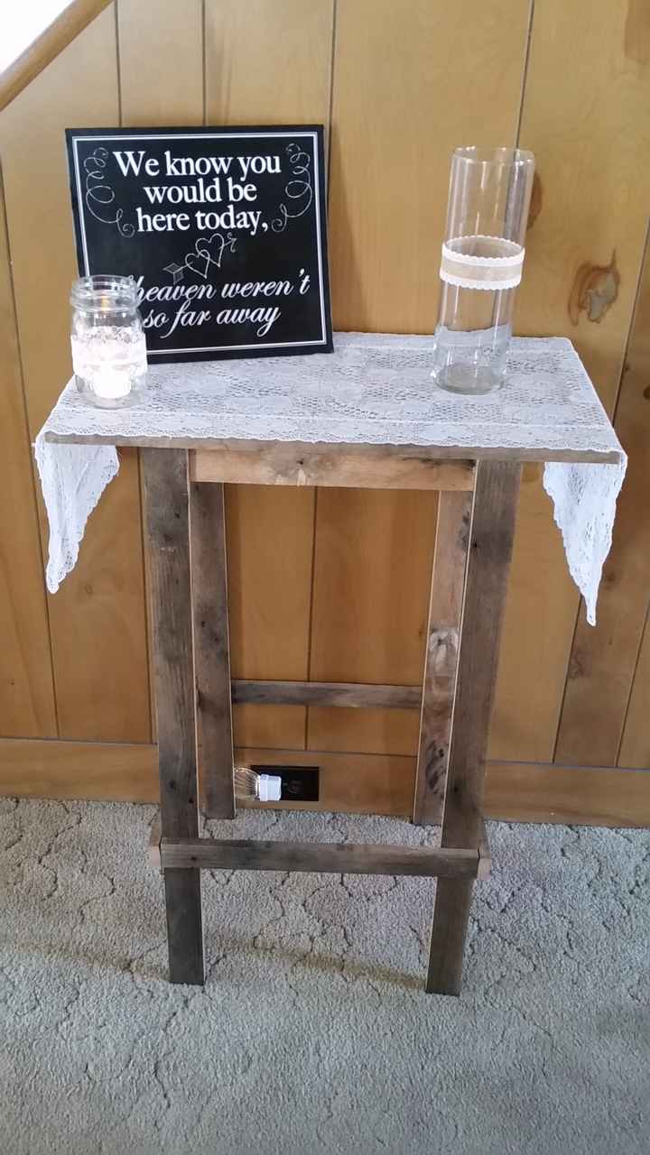 Memorial table