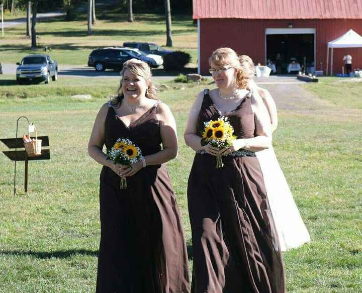 Did anyone regret letting their bridesmaids pick their own dresses?
