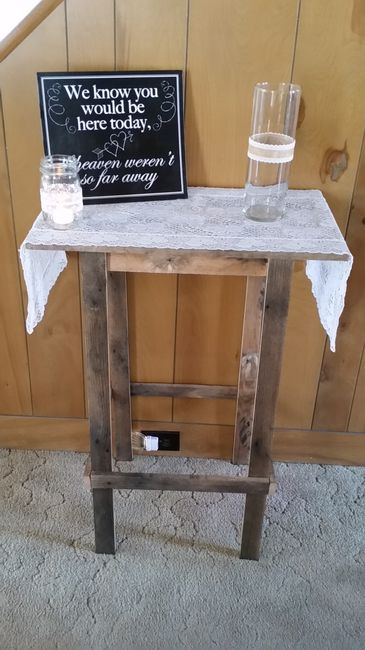 Memorial table
