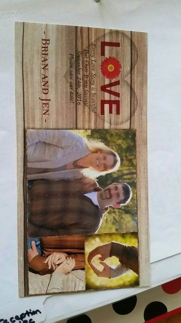 Walmart save the dates