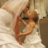 GOT MY WEDDING DRESS!!!! **Pics**