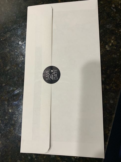 Save the Date envelope ✉️ dyi 2
