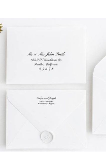 Invitations envelopes !!! - 1