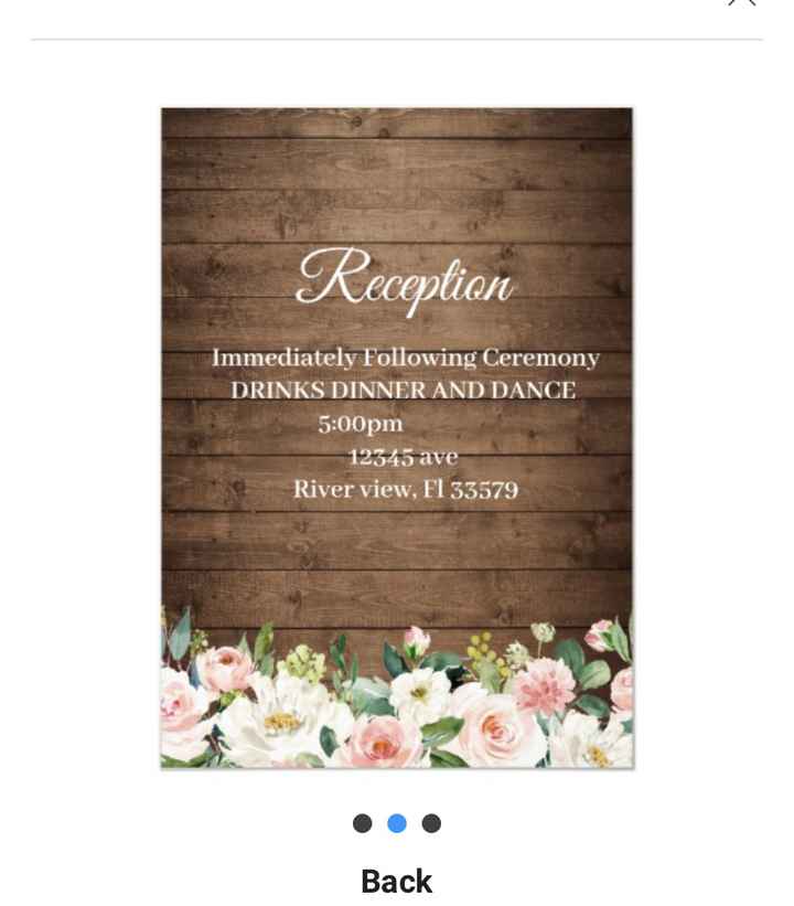 Wedding invitation/ details / suggestions - 2