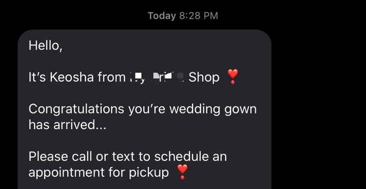 Wedding Dress has arrived 🤩😍 - 1