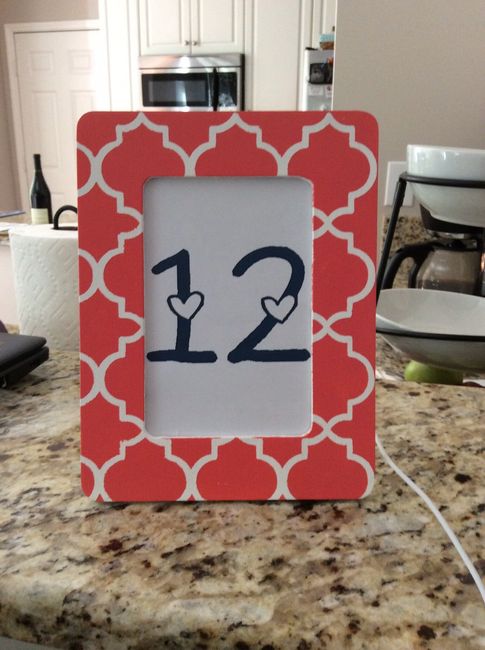 I need table number ideas...show me yours!!