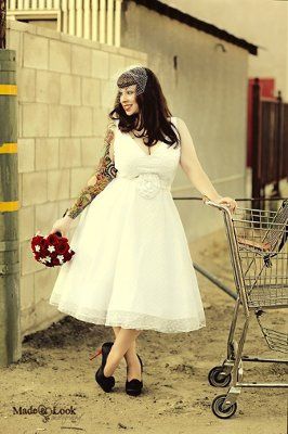 Tea Length Dress!