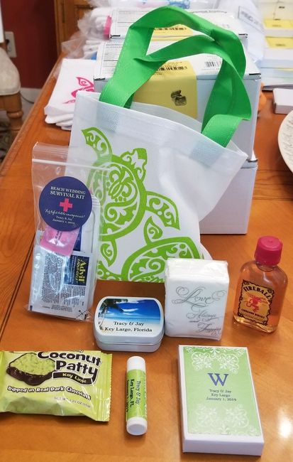 welcome bag assembly line...LOL