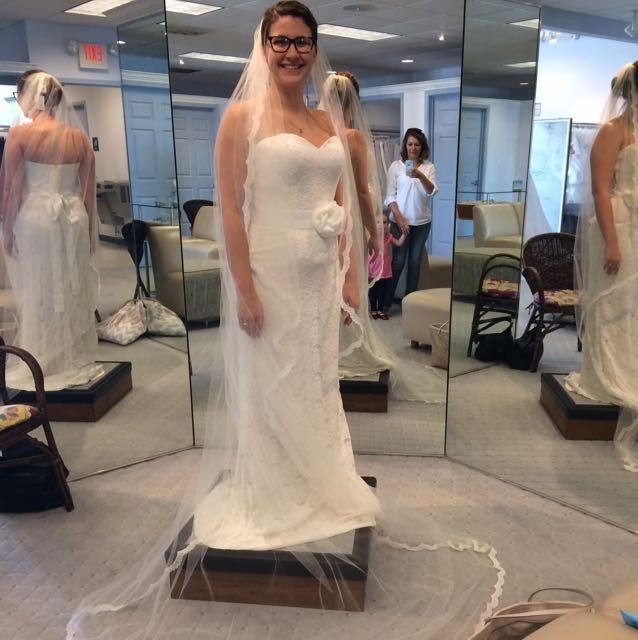 Let me see what you're wearing on your wedding day