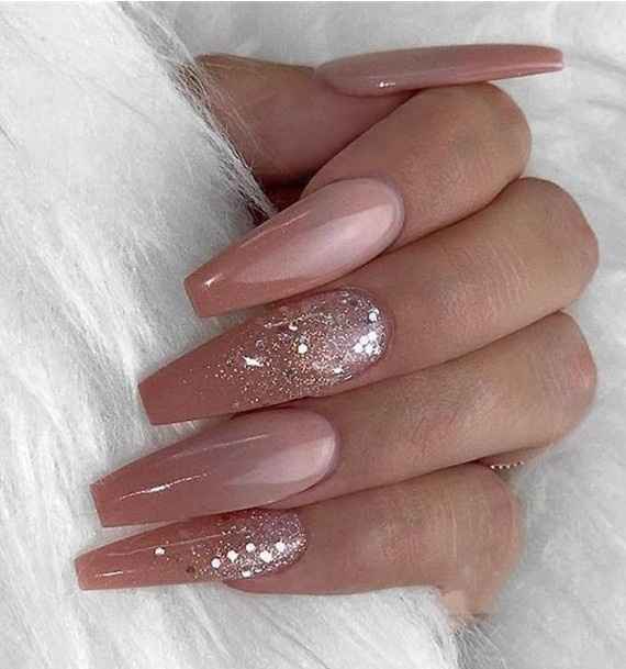 Pink nails