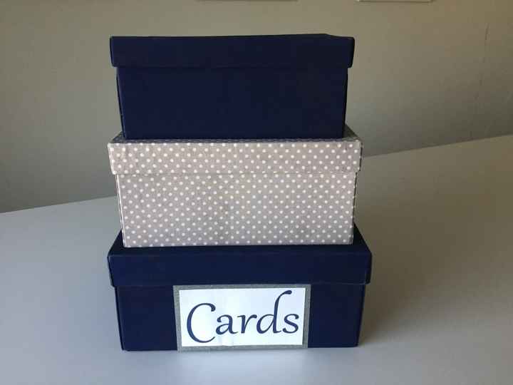 Card Box DIY question