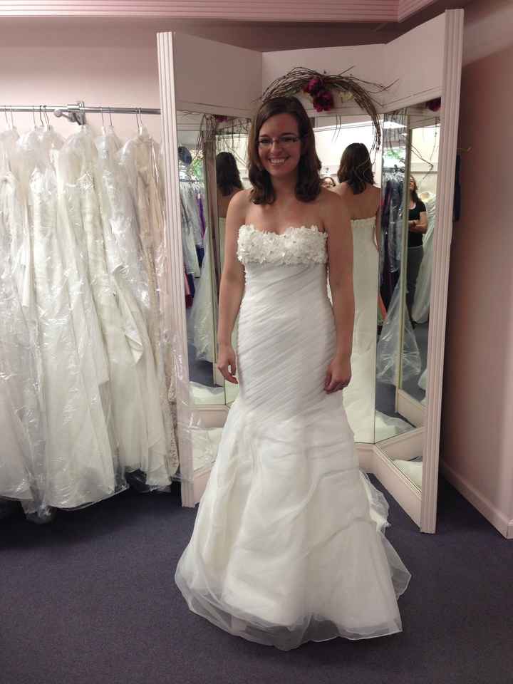 Dresses that didn't make the cut..