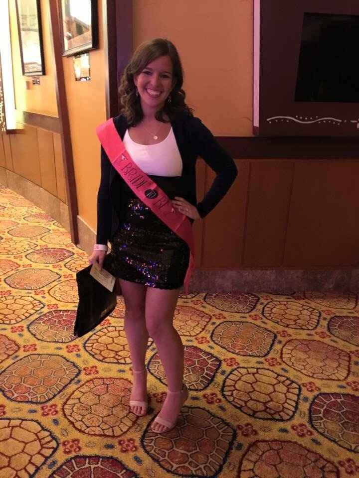 Wearing white to your bachelorette/bridal shower?