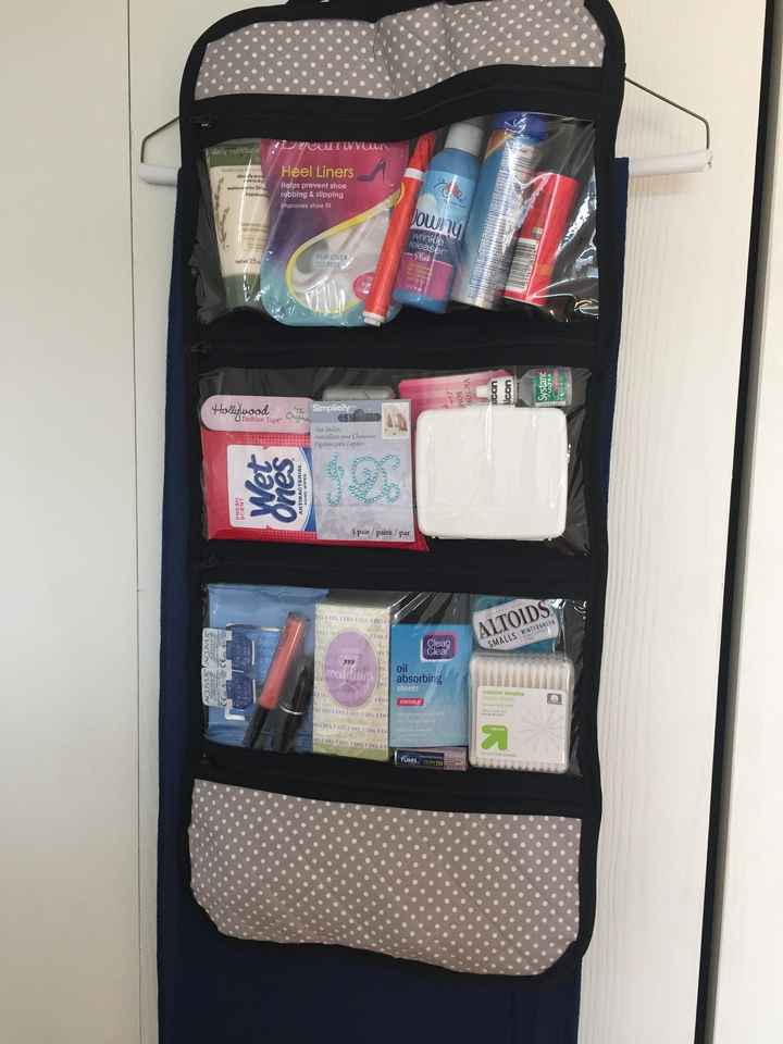 Day-of Emergency kit ... What will be in/was in yours?