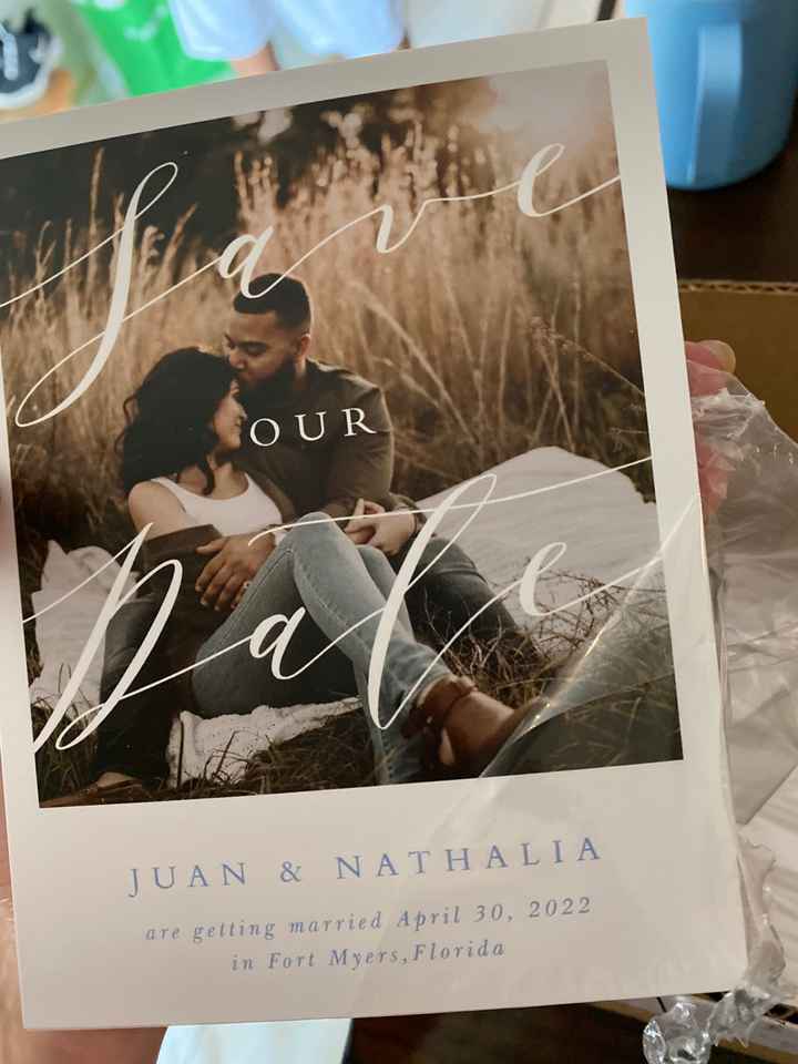 Let's See Your Save The Date/Change The Date Designs! 📸 - 1