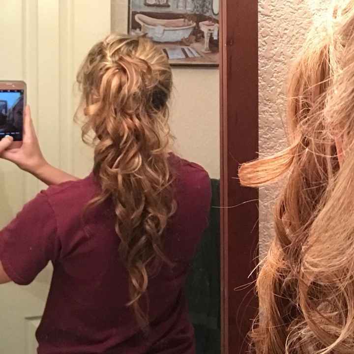 Let's see your wedding hair!