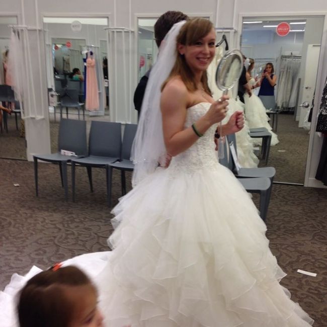 Let me see what you're wearing on your wedding day