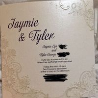 Wedding invites