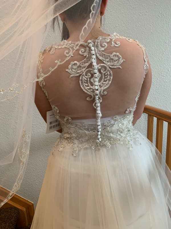 Wedding dress alterations - 2