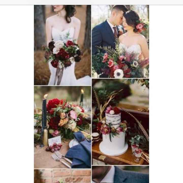 Dark Red/Burgundy/Crimson flowers