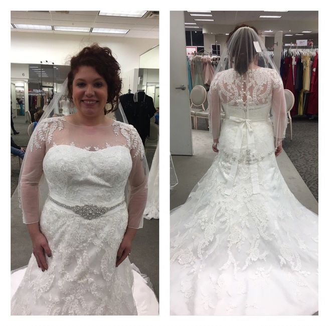 Let's see your wedding dresses.