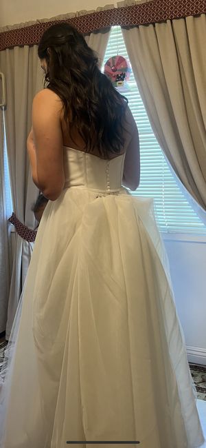 ARE BUSTLES SUPPOSE TO LOOK THIS  AWKWARD?? *UPDATE* 1
