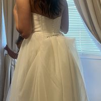 ARE BUSTLES SUPPOSE TO LOOK THIS  AWKWARD?? *UPDATE* - 1