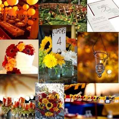 Need ideas for multi colored wedding