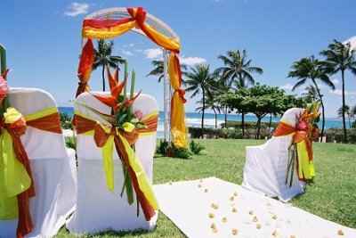 Need ideas for multi colored wedding