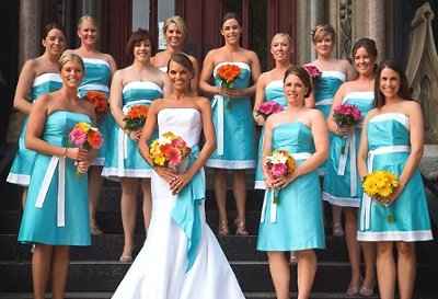 Need ideas for multi colored wedding