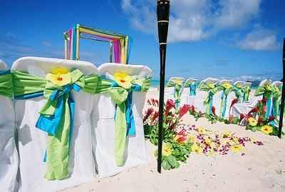 Need ideas for multi colored wedding