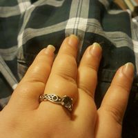 Engagement rings,  on the cheap side