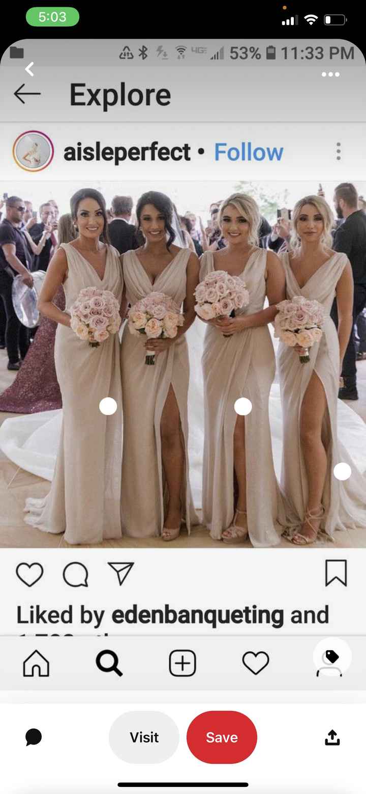 iso these specific bridesmaid dresses! - 1