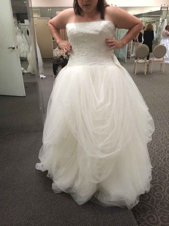 I can't believe it!! I said YES to the dress!!