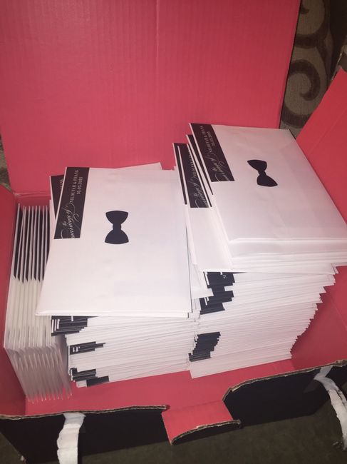 Invitations sent, feeling accomplished!