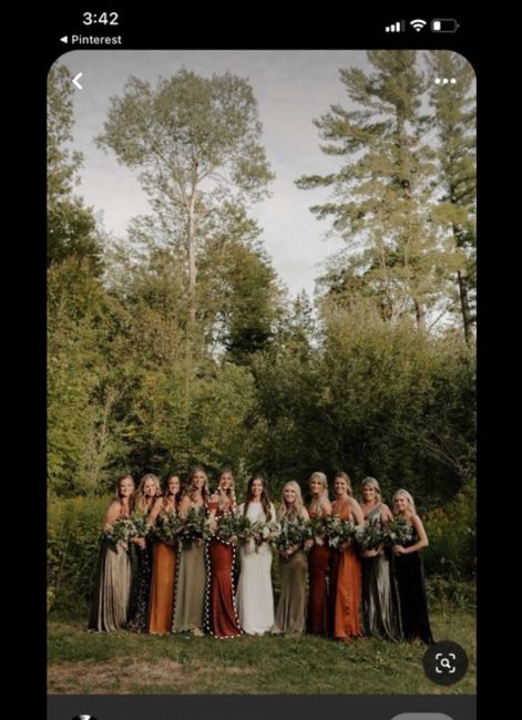 Share your thoughts!  Bridesmaids attire - 2