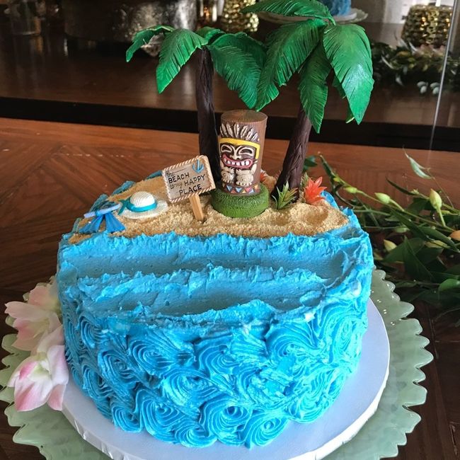 our cake topper is ready and . . .