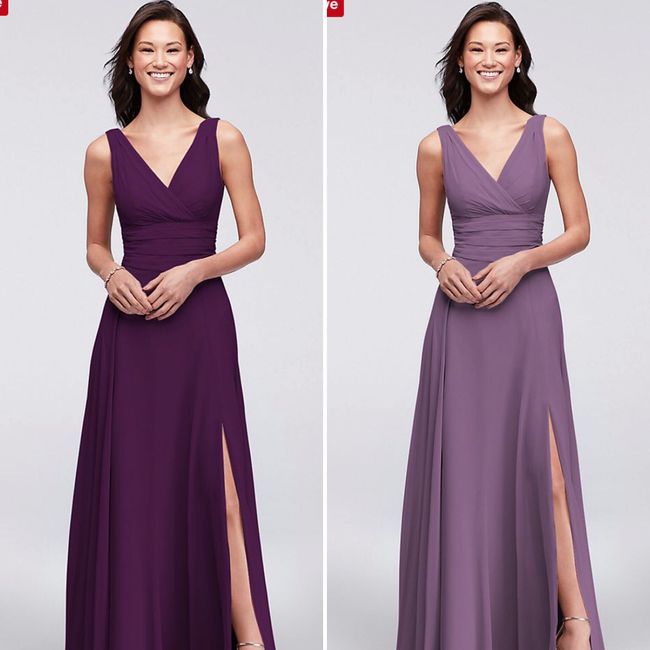 David’s bridal - bridesmaid dresses! 5