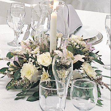 Winter Wedding Centerpieces