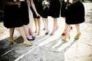 Black and White Colors for a summer wedding? with green sashes for girls, and green ties for guys?