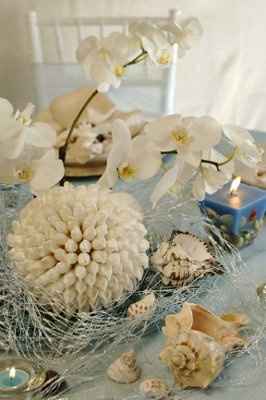 Reception Centerpieces...Ocean Themed