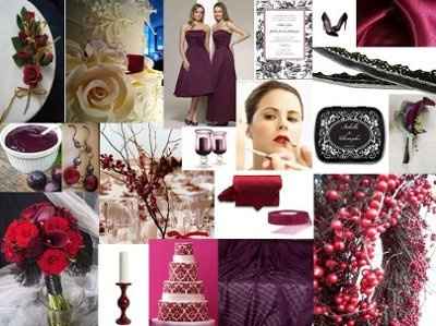 What color goes with burgundy?