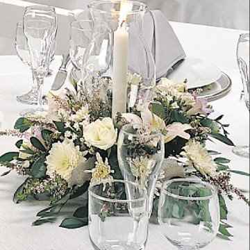 Winter Wedding Centerpieces