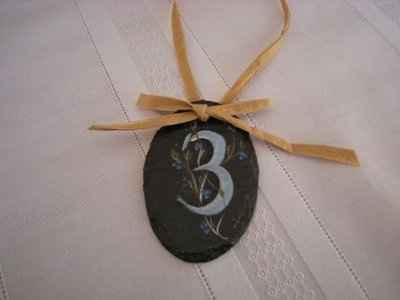 Vintage/Rustic Style Table Numbers - Help!