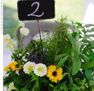 Vintage/Rustic Style Table Numbers - Help!